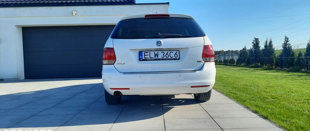 Volkswagen Golf cena 21000 przebieg: 305000, rok produkcji 2010 z Bełchatów małe 137